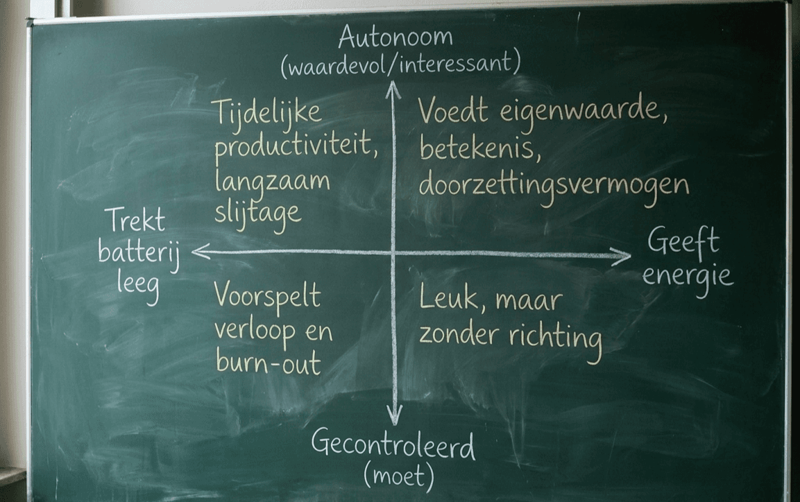 Werkbevlogenheid is een uitkomst, geen knop image